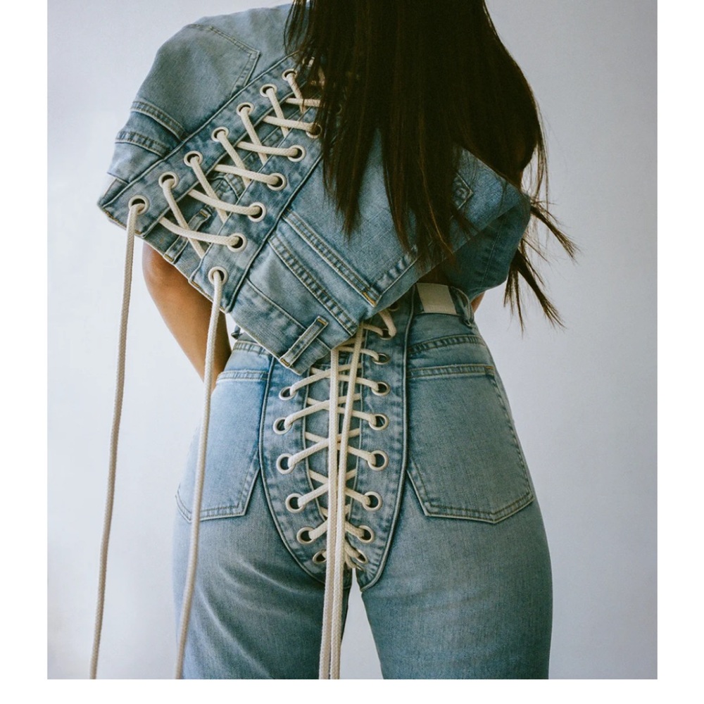 Signature Samaria Leah Upcylced Levi Jeans